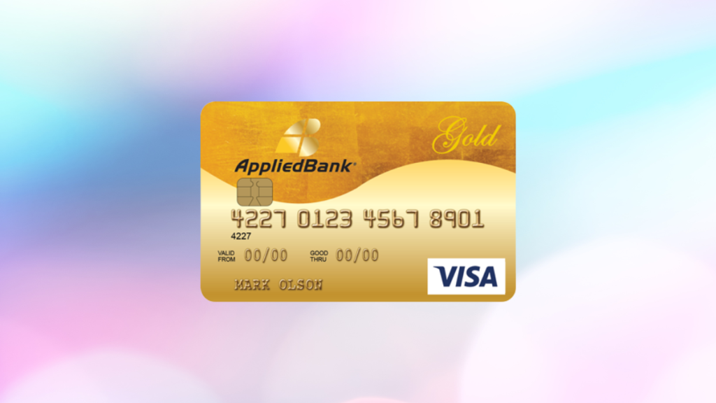 Applied Bank® Secured Visa® Gold Preferred® Card