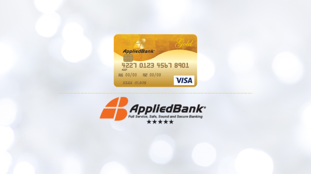 Applied Bank® Secured Visa® Gold Preferred® Card