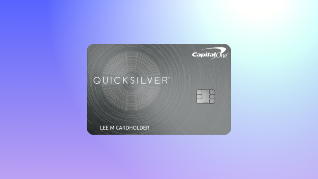 Capital One QuicksilverOne Cash Rewards