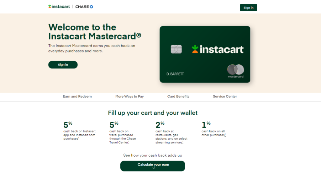 Instacart Mastercard®