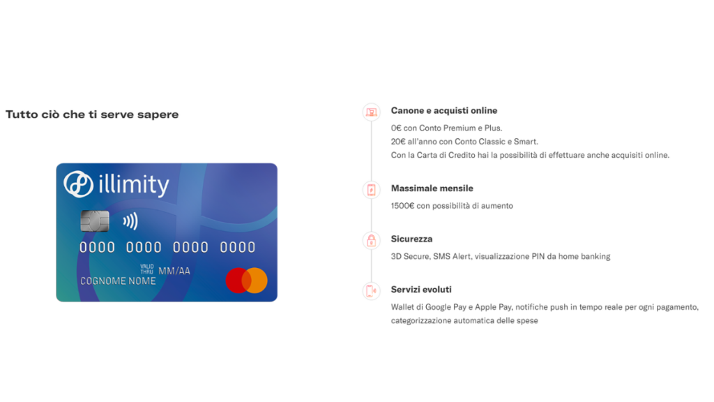 Carta di Credito illimity Bank