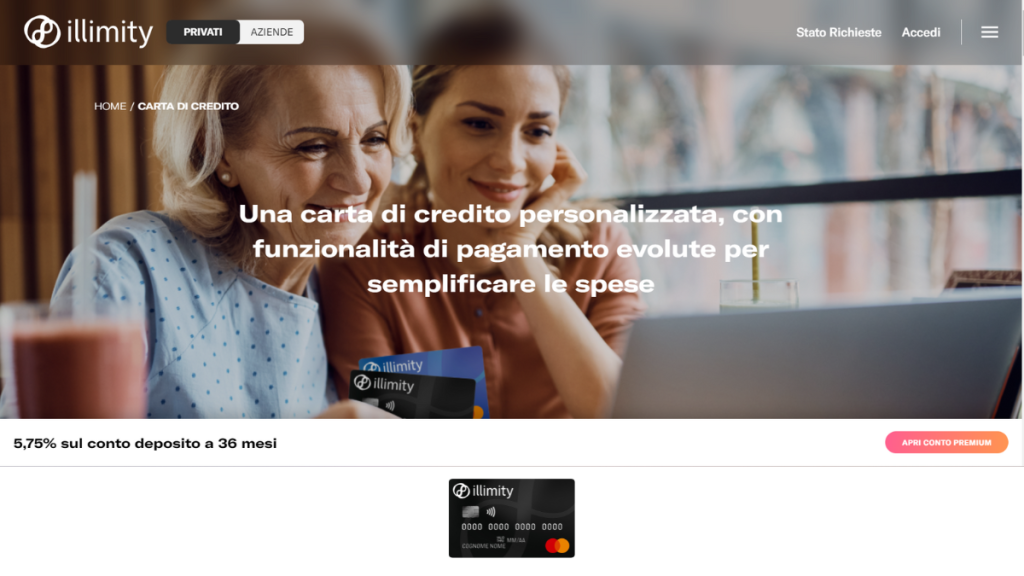 Carta di Credito illimity Bank