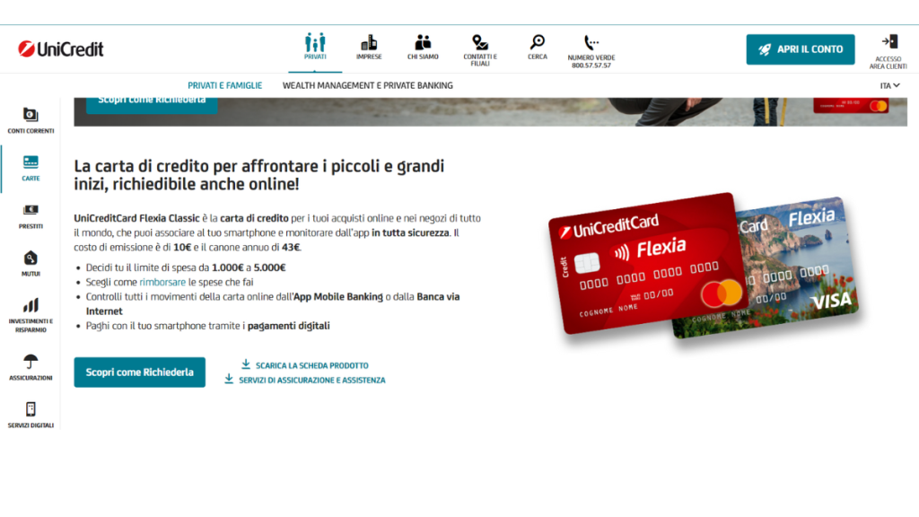 UNICREDITCARD FLEXIA CLASSIC